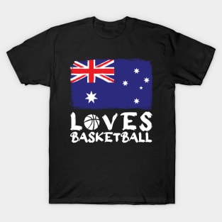 Australia Loves Basketball T-Shirt